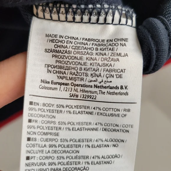 Nike Sportswear Navy Blue Team USA Olympic Team Warm-Up Full-Zip Jacket Women M - Picture 4 of 5